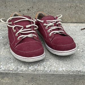 Rockport men’s Canvas Red sneaker